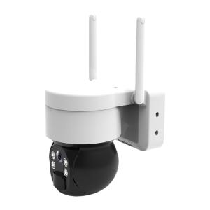 Quality 4MP IP65 Waterproof Siren Alarm Security Solar WiFi Camera wholesale