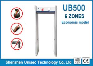 Quality 6 Zones Pass Through Metal Detector , 100 Sensitivity Archway Metal Detector wholesale