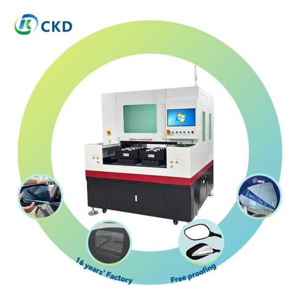 220V/380V Glass Cutting Machine With HTI Control Cutting Glass Sheet At 0-500mm