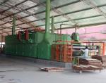 3 Layers Mesh Net Belt Roller Veneer Dryer For Plywood Production Line