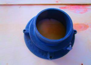 Quality Blue 3 Inch Cast Iron Drain Pipe Fittings Surface Painting Corrosion Resistant wholesale