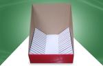 Red Cardboard Countertop Displays Cardboard Display Box For Food