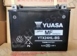 Motorcycle AGM Power Sport Battery Replacement Yuasa YTX24HL-BS 12V 21Ah