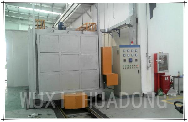 Cheap 5T Copper Bar Bogie Hearth Furnace , Bright Vacuum Annealing Furnace for sale