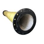 South Africa Mining Ceramic Lined Hose Black with Clamps Coupling