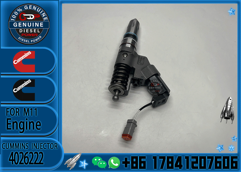 Genuine Diesel Fuel Injector 4026222 4903472 4903319 4062851 3411845 For Cummins QSM11 M11 ISM Engine