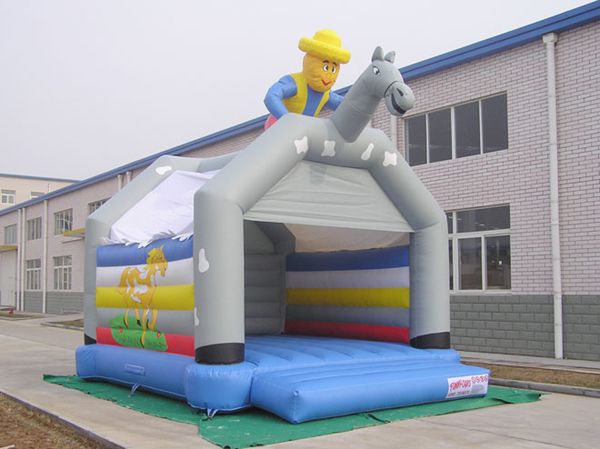 Outdoor kids knight inflatable bouncer