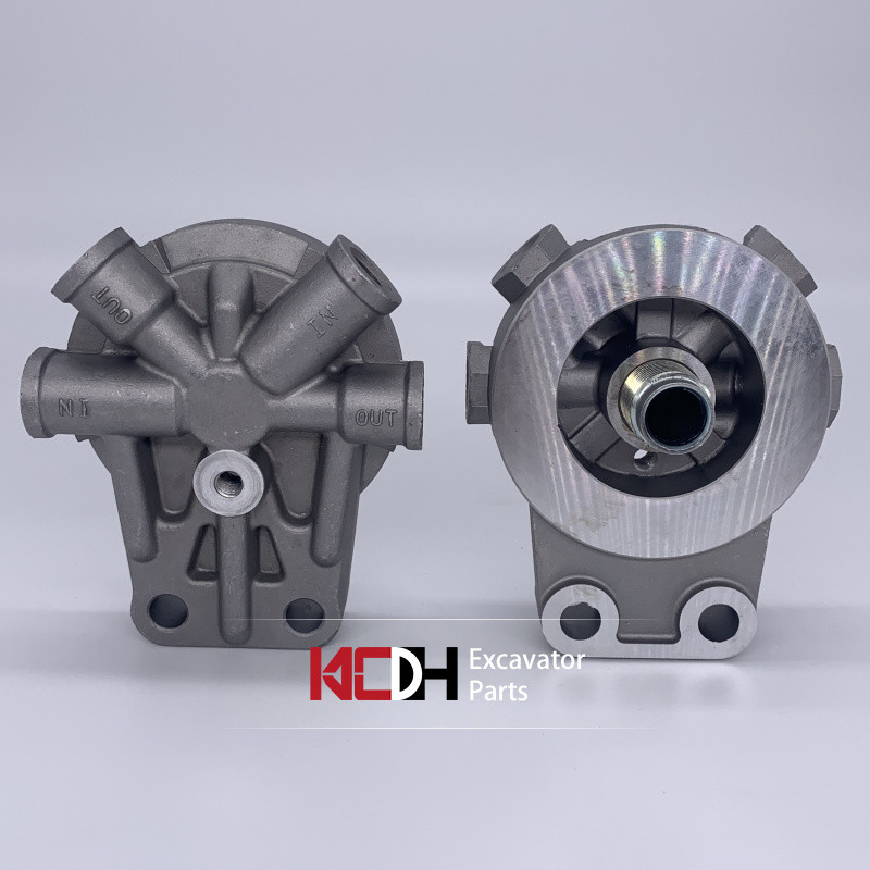 E320C E320B E320D excavator parts 1R-0751 fuel filter base 1R0751 aluminum base