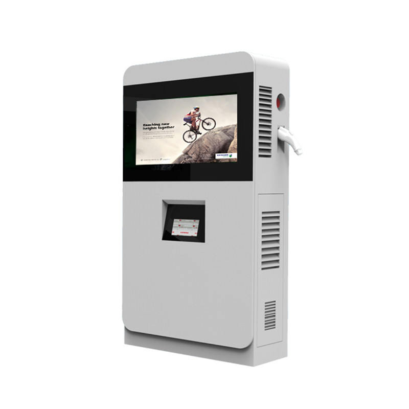 Urhealth custom design 75 outdoor double sided lcd display outdoor floor standing charging