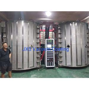 Quality High Efficiency Stainless Steel Exhaust Pipe Golden Rainbow Color PVD Vacuum Coating Equipment In Foshan JXS wholesale