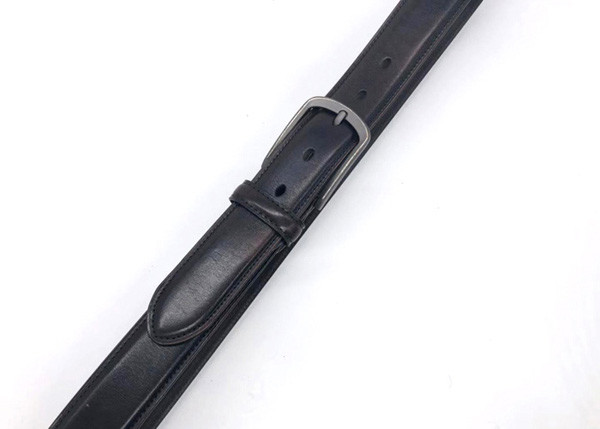 1-3/8“ Width Mens Leather Dress Belt / Genuine Leather Belt For Boy