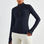 Zipper Warm Horse Riding Tops Winter Plush Equestrian Jacket