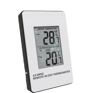 Quality 433MHz Remote Weather Station Wall Mounting Freestanding Indoor Outdoor Thermometer Wireless wholesale