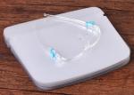 Clear PET Dismountable Face Shield Protective Film With Glasses Frame