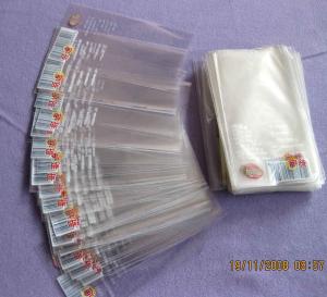 Quality High Transparency BOPP Plastic Bags Resealable Cello Bags For Small items wholesale
