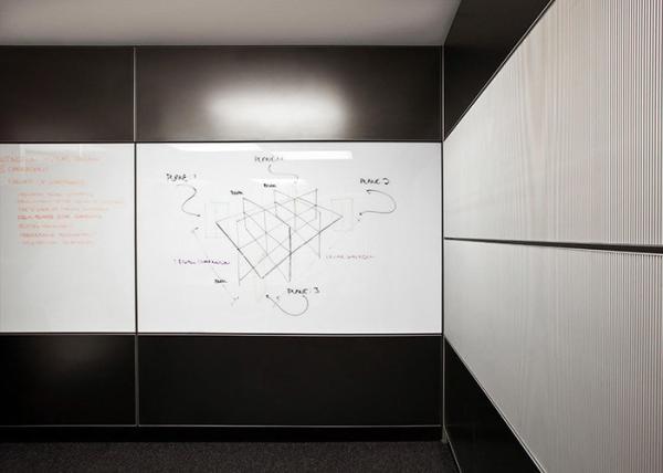3mm Thickness Aluminum Frame Solid All Steel Office Partition Wall For