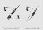 100M Length Fiber Optic Patch Cables Customized SC APC Connectors