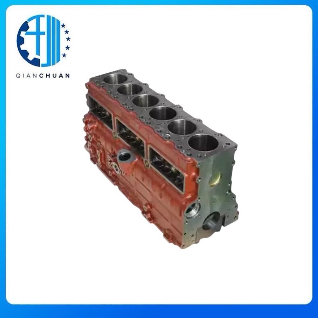 6HK1 Cylinder Block 1-11210444-7 For Isuzu Excavator Engine Spare Parts