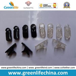Quality Hot Selling Black/Clear Plastic Alligator ID Badge Lid Clip Holders wholesale