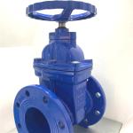 NRS ANSI DIN3352 F4 F5 Rubber Resilient Seated non-rising Stem Gate Valve