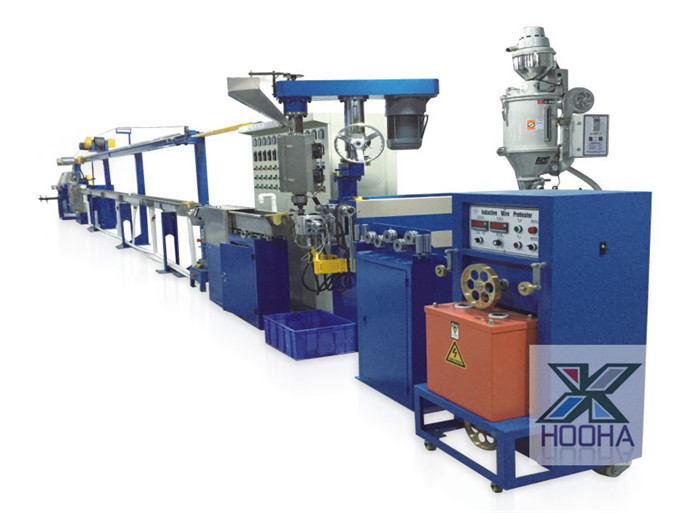 XLPE 200 M/Min Electrical Wire Extruder For Power Cord