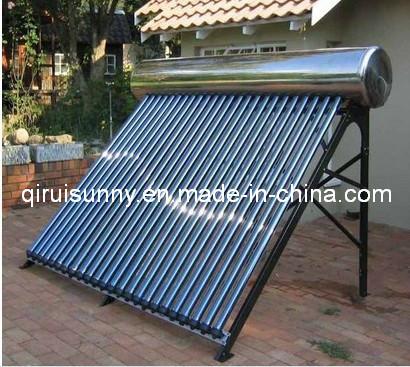 Stainless Steel Non-Pressure Solar Hot Water Heater System for Bathroom 50L to
