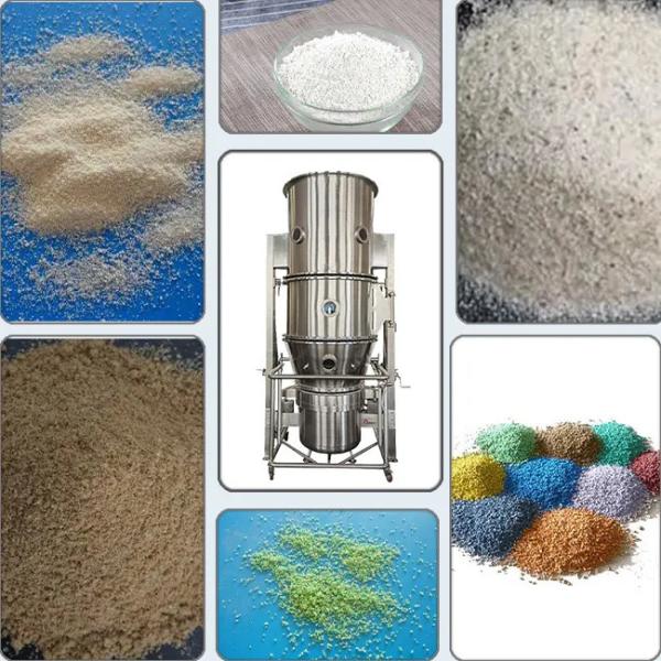 60KG Medicine Fluidized Bed Spray Granulation Pharmaceutical Rapid Mixer