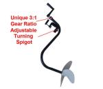Hand Type Propeller Inflatable Boat Accessories , Zodiac Boat Accessories