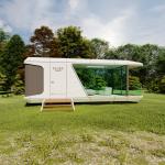 Economical Movable Prefabricated Capsule Room Hotel Garden Pod Prefabricated
