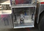 High Safety Aluminum Tanker Semi Trailer / Chemical Tank Trailers With 3 Axles