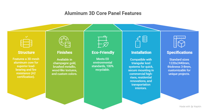 Aluminum Panel Safeguard Structures While Introducing Dynamic 3D Aesthetics To Transform Building Exteriors A2 - Rated Architecturally Innovative Provide Essential Fire Protection Alongside Unique