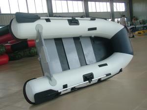 Quality Lightweight Marine Foldable Inflatable Boat With Electric Trolling Motor wholesale