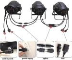 1- 200W/250W 4 Eye COB Face Light For Stage Show Video Studio 60000 Hours