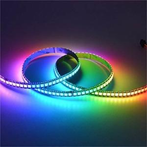 Quality 60 144Leds/M Magic 5V 12V Pixel Addressable Rgb Led Strip 5m 10m Smart Wi Fi Led Strip Light wholesale
