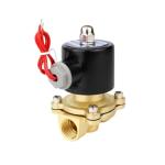 BSPT Connection Brass Direct Acting Normally Closed Solenoid Valve for Water Air