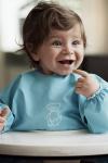Newborn Baby Apron Bib Baby Kids Cartoon Pattern Eat & Play Soft Material