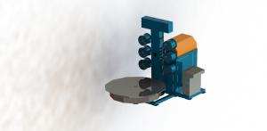 Quality Mold Electric Heating Dedicated Rolling Rotomolding Machine Rotary wholesale