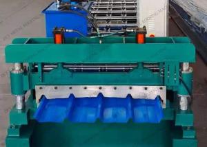 Quality 4Kw Roofing Sheet Corrugating Machine Cr12 Roof Tile Roll Forming Equipment wholesale
