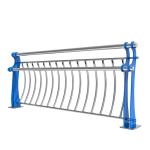 Stainless Steel Bridge Guard Rail For Outdoor Road Safety Barrier Accident