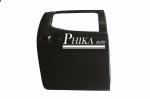 Black Raw Steel Pickup Body Parts , Isuzu D - MAX Auto Door Panels
