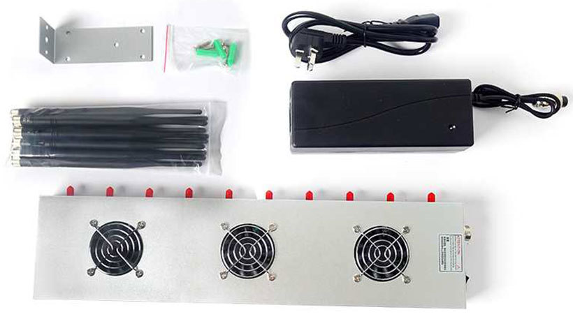 GSM CDMA 4G Jammer Mobile Phone Signal Portable For Museum