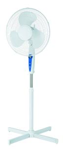 Quality SAA 16 Inch Electric Stand Fan With Remote Control White Adjustable Height wholesale