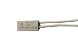 Quality BR-B2D opening teperature 55℃ AC thermal Protector thermostat For Motors under 1/2 Hp wholesale