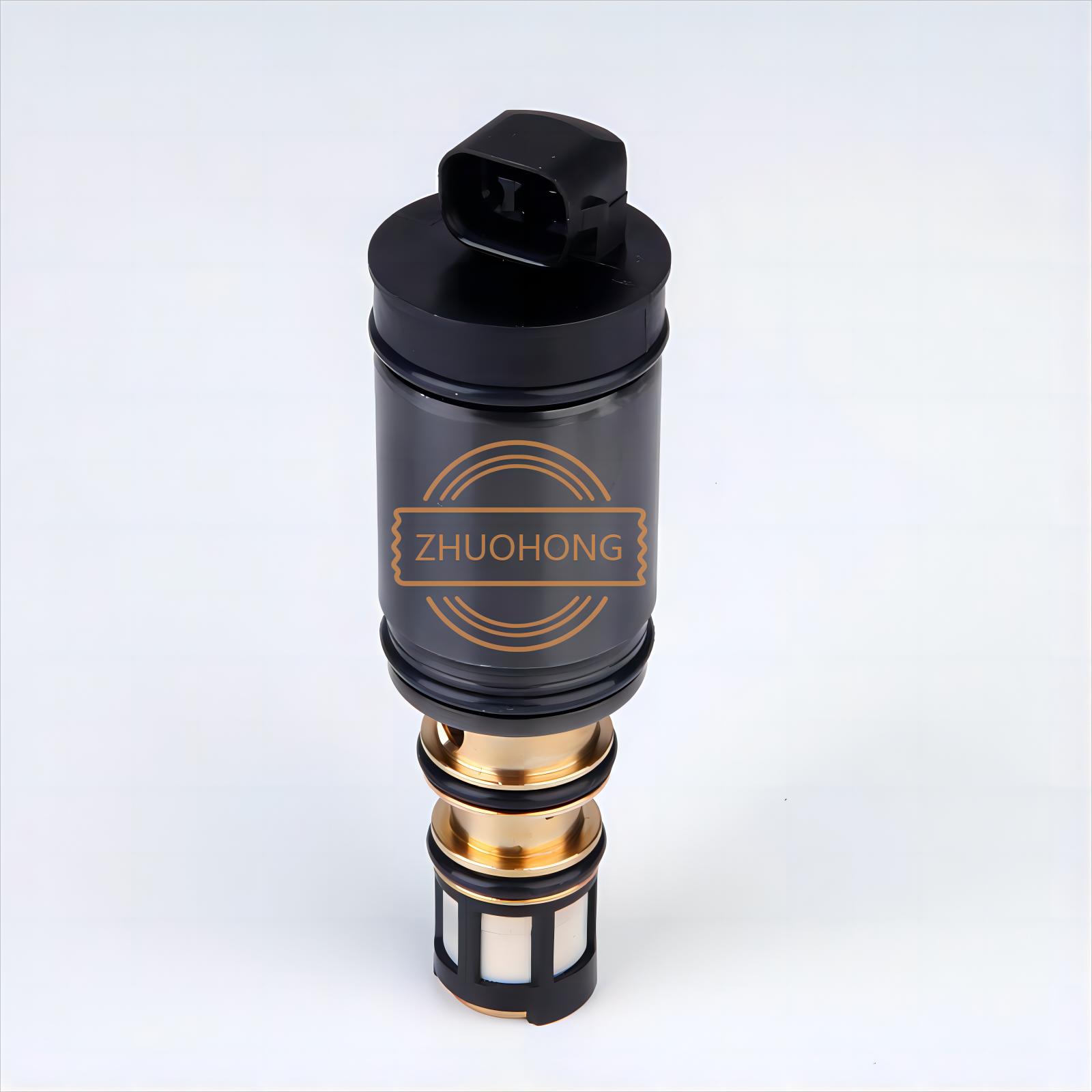 DC 12v Air Compressor Control Valve for DENSO 5SE09C/5SE12C/6SEU16 E0007A Auto AC Parts
