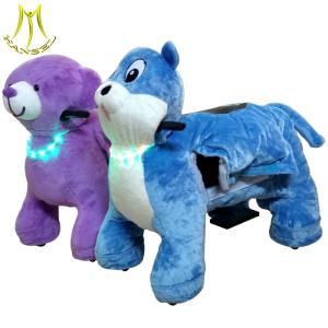 Quality Hansel stuffed animal toys ride for children and walking animal toy ride with stuffed animal toys kiddie ride wholesale