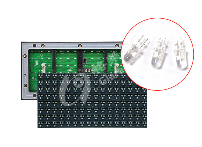 RG DIP P25 Outdoor LED Modules For LED Display 656gt10g Media Photo
