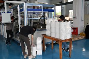 Quality Horizontal 25bags/Min 48rolls Kitchen Towel Machine wholesale