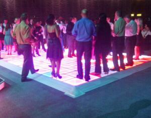 Quality Waterproof P10 Dance Floor LED Display , LED Light Up Dance Floor Full Color wholesale