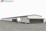 Broiler Chicken Shed Steel Structure Prefab Steel Hen House Onsite Installation