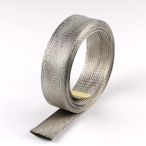Quality Abrasion Resistant Emi Tinned Copper Braid Shield Easy Installation wholesale